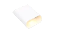 Moderne wandlamp wit, 2x5W, CCT, Aluminium, IP65