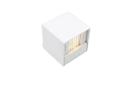 Moderne wandlamp wit, 7W, CCT, Aluminium, IP65