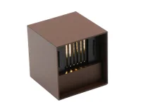 Moderne wandlamp corten, 7W, CCT, Aluminium, IP65