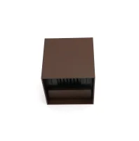 Wandlamp smart corten, 7W, RGBCW, Aluminium, IP65