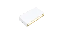 Moderne wandlamp wit, 2x5W, CCT, Aluminium, IP65