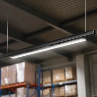 LED Linear Railverlichting, 3-Fase, 150CM, 50-65W, CCT, Instelbaar, Zwart
