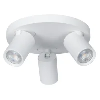 Plafondspot NOVA3 R, 3-Lichts, IP20, Wit
