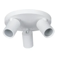 Plafondspot NOVA3 R, 3-Lichts, IP20, Wit