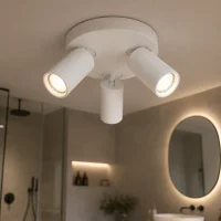 Plafondspot NOVA3 R, 3-Lichts, IP20, Wit