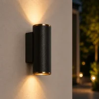 Wandlamp WALO GRID, Antiek Brons, IP20