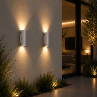 Wandlamp WALO GRID, Wit, IP20