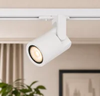 1-Fase LED Railspot, GU10, IP20, Ø60x90 mm, Wit
