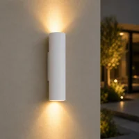 Wandlamp BIGO, GU10, IP20, Ø65x255 mm, Wit