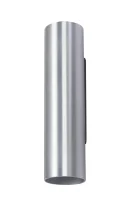 Wandlamp BIGO, GU10, IP20, Ø65x255 mm, Geborsteld Aluminium