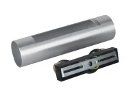 Wandlamp BIGO, GU10, IP20, Ø65x255 mm, Geborsteld Aluminium