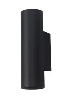 Wandlamp WALO, GU10, IP20, Ø54x79 mm, Zwart
