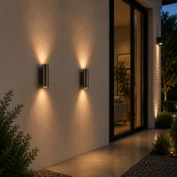 Wandlamp WALO, GU10, IP20, Ø54x79 mm, Brons