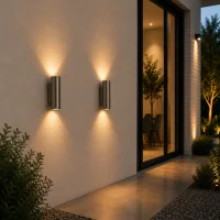 Wandlamp WALO, GU10, IP20, Ø54x79 mm, Antiek Brons