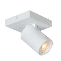 Plafondspot NOVAS, Vierkant, GU10, IP20, Wit