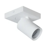 Plafondspot NOVAS, Vierkant, GU10, IP20, Wit