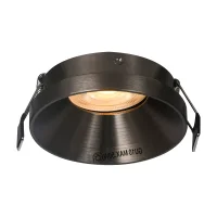 LED GU10 Inbouwspot Armatuur, DAZZLE, Brons, IP20