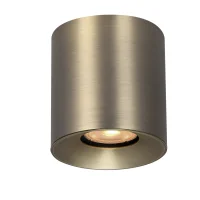 Plafondspot FACE, Rond, GU10, IP20, Antiek Brons