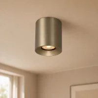 Plafondspot FACE, Rond, GU10, IP20, Antiek Brons
