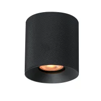 Plafondspot FACE GRID, Rond, GU10, IP20, Zwart