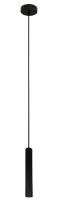 Hanglamp HOLA, Zwart, H1900 mm, Ø100 mm, IP20