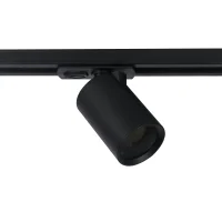 1-Fase LED Railspot NOVA, GU10, IP20, Ø56 x 85 mm, Zwart