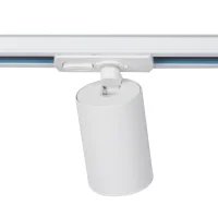 1-Fase LED Railspot NOVA, GU10, IP20, Ø56 x 85 mm, Wit