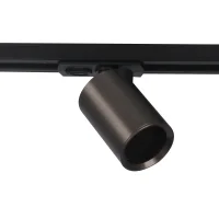 1-Fase LED Railspot NOVA, GU10, IP20, Ø56 x 85 mm, Brons