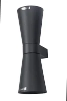 Wandlamp VACE, GU10, IP20, Ø90 x 270 mm, Zwart