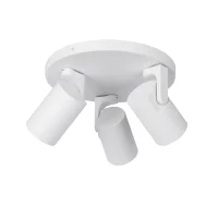 Plafondspot SOLO 3, 3-Lichts, IP20, Wit