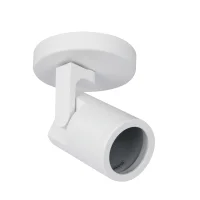 Plafondspot SOLO, Rond, Kantelbaar, GU10, IP20, Wit