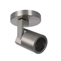 Plafondspot SOLO, Rond, Kantelbaar, GU10, IP20, Satijn Nikkel