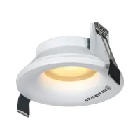 LED GU10 Inbouwspot Armatuur, DAZZLE IP, Wit, IP44