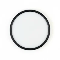 LED Plafondlamp, 22W, 1980 lumen, Ø29 cm, CCT 3000K-4000K-6500K, IP54, Zwart