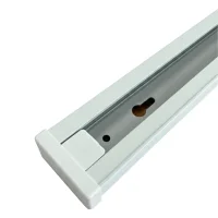 1-fase spanningsrail, 3000mm, Wit