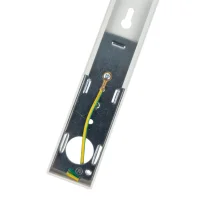 1-fase spanningsrail, 3000mm, Wit