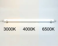 LED Armatuur, 36W, 120 cm, CCT, IP65, Koppelbaar