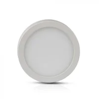 LED Opbouw Paneel, 6W, Rond, 4000K Neutraal Wit