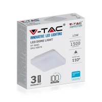 LED Plafondlamp, 4000K, Vierkant