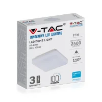 LED Plafondlamp, 15W, Samsung Chip, 6500K, Vierkant