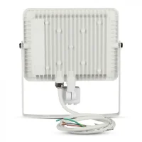 LED Breedstraler, 50W, SMD, PIR Sensor, Samsung LED Chip, 6400K, Witte Behuizing