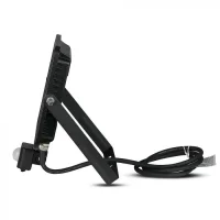 LED Breedstraler, 50W, SMD, PIR Sensor, Samsung LED Chip, 6400K, Zwarte Behuizing
