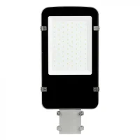 LED Straatlamp, 50W, Samsung LED Chip, 6400K, Grijze Behuizing