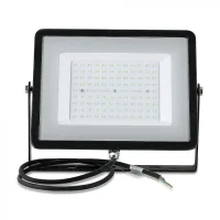 LED Breedstraler, 100W, SMD, Samsung LED Chip, 6400K, Zwarte Behuizing