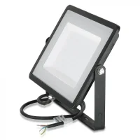 LED Breedstraler, 100W, SMD, Samsung LED Chip, 6400K, Zwarte Behuizing