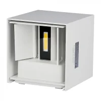 LED Wandlamp, 5W, Vierkant, Wit, 3000K Warm Wit