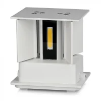 LED Wandlamp, 5W, Vierkant, Wit, 3000K Warm Wit