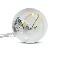 Tuin Plafondlamp, E27, Mat Wit