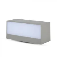 LED Buitenverlichting, 12W, 6400K Koud Wit, Grijs