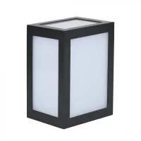 LED Wandlamp, 12W, Zwart, 4000K Neutraal Wit